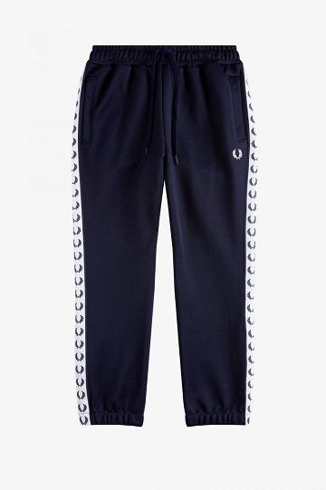 Dětské Kalhoty Fred Perry Taped Track Tmavě Šedé Blankyt | CZ 2045FDNM